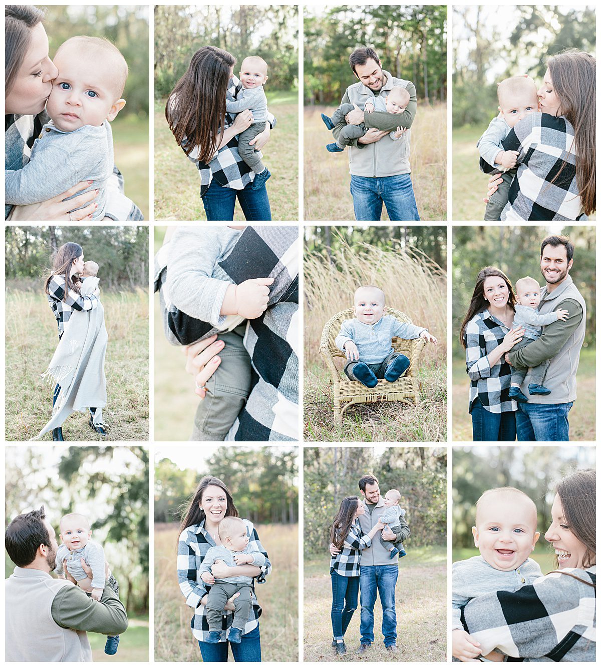 Alford Park Greenway family and baby best photoshoot location in Tallahassee