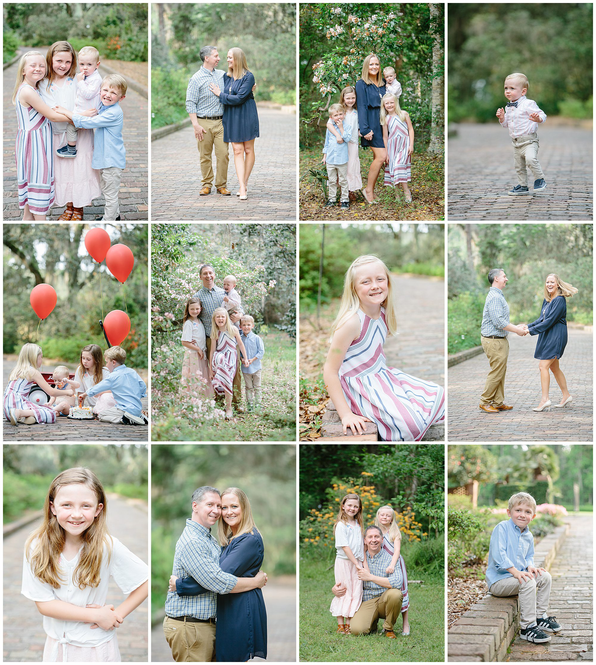 Maclay Gardens State Park family and baby best photoshoot location in Tallahassee