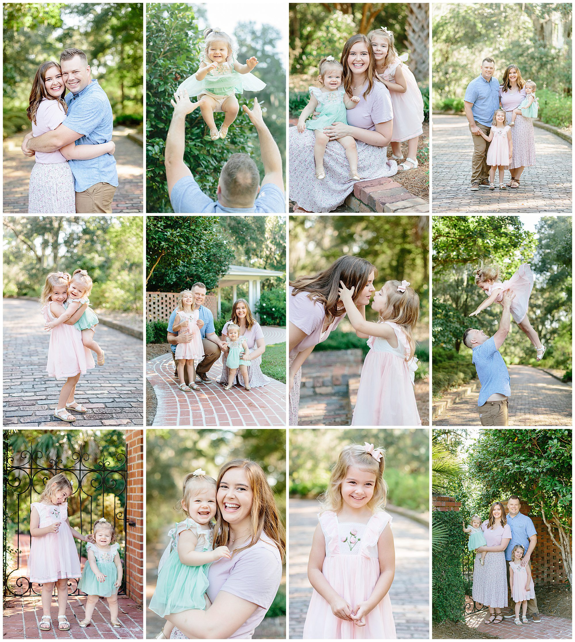 Maclay Gardens State Park family and baby best photoshoot location in Tallahassee