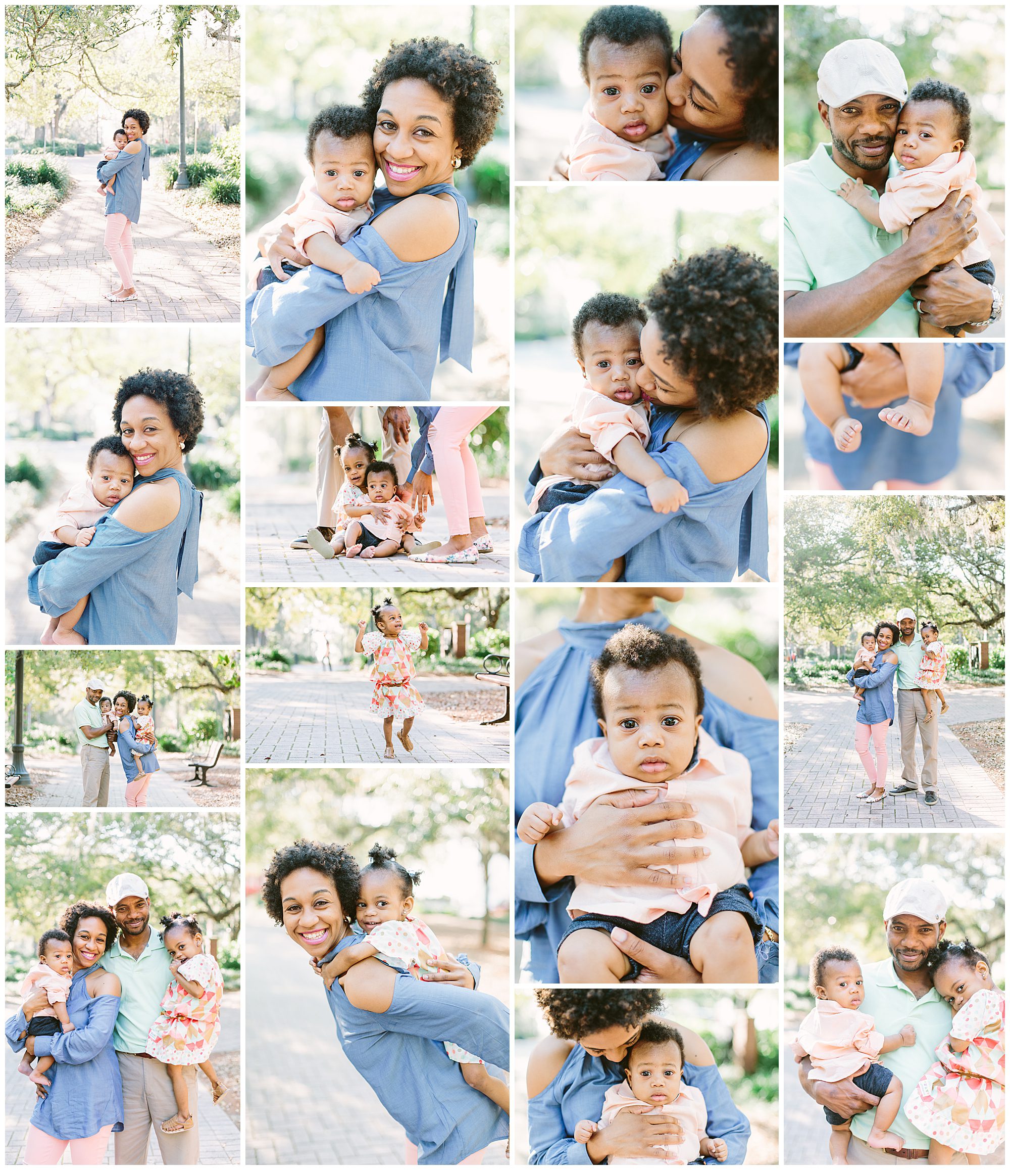 Chain of Parks family and baby best photoshoot location in Tallahassee