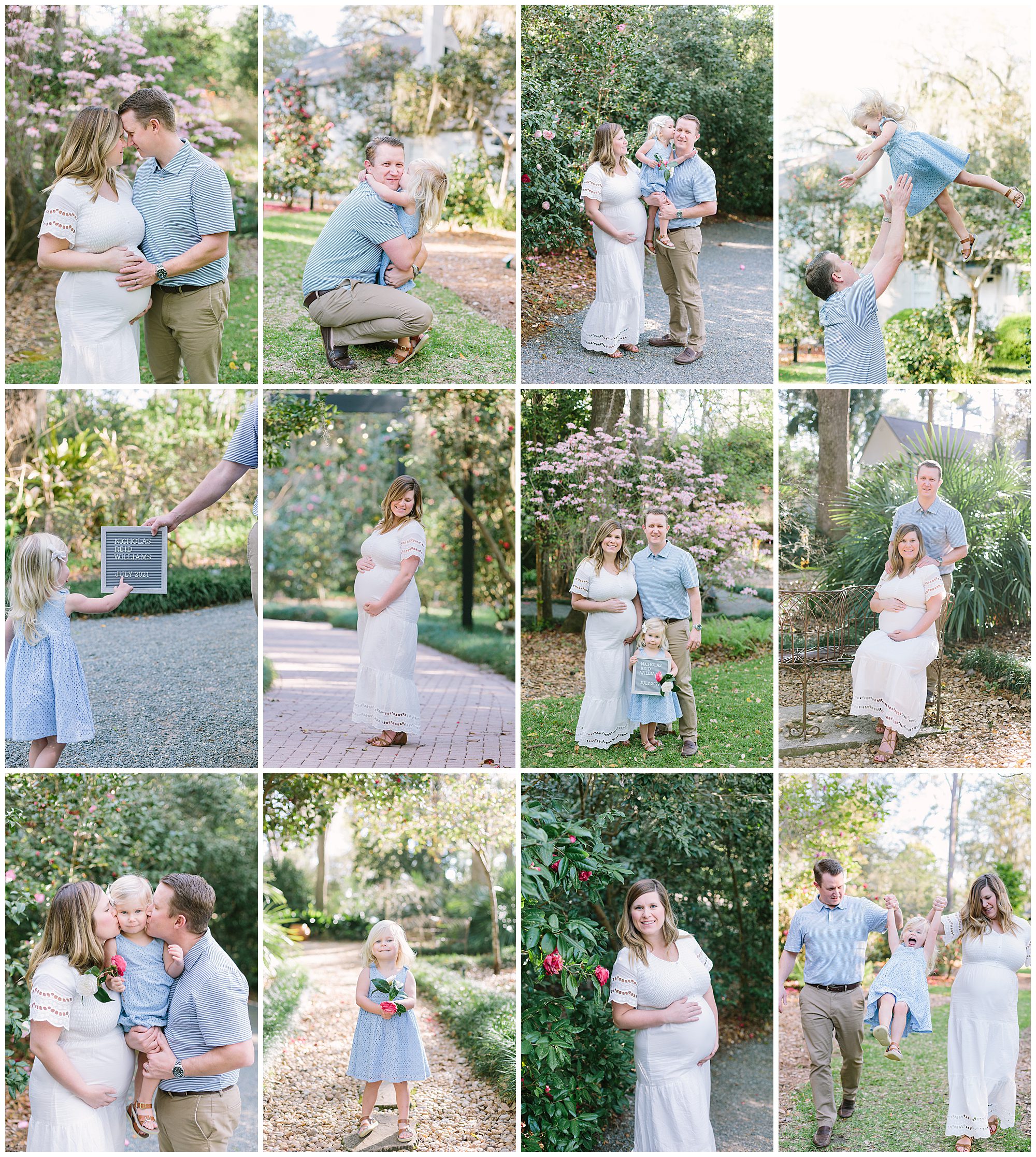 Dorothy B. Oven Park family and baby best photoshoot location in Tallahassee
