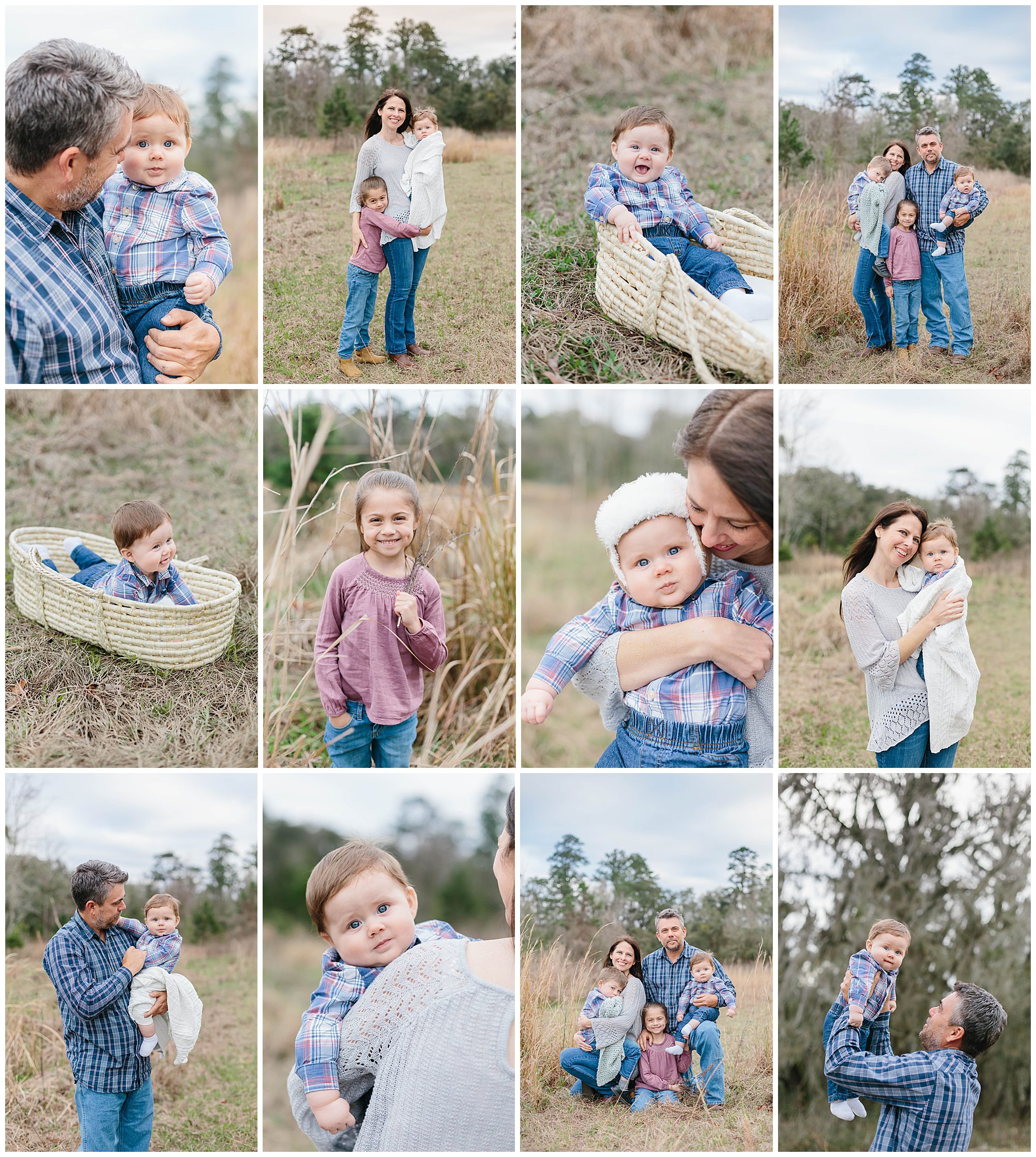Alford Park Greenway family and baby best photoshoot location in Tallahassee
