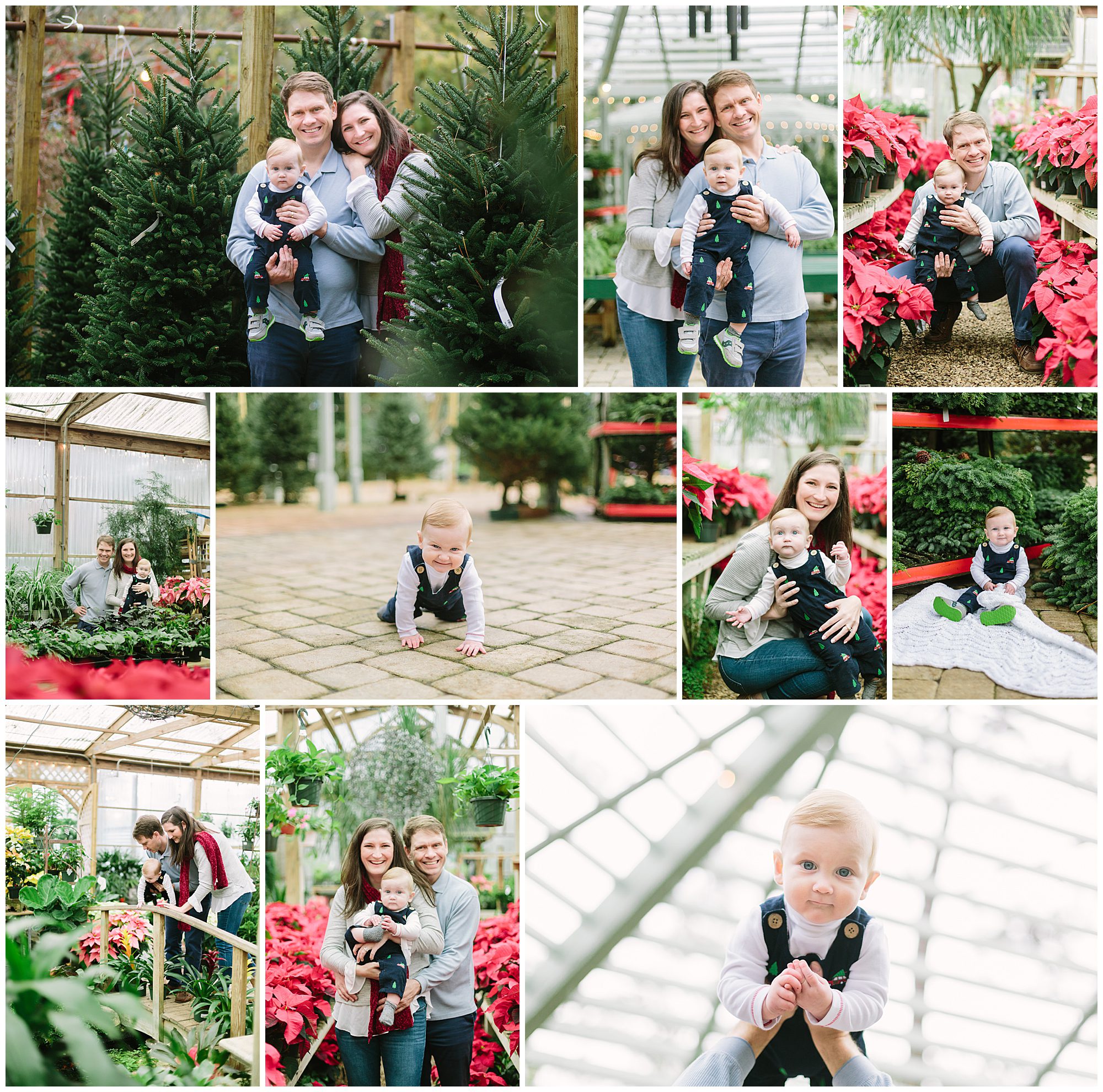 Tallahassee Nurseries family and baby best photoshoot location in Tallahassee