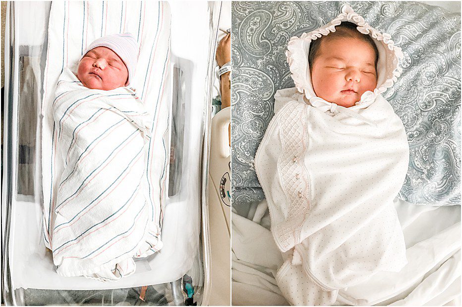 DIY hospital photos of your newborn