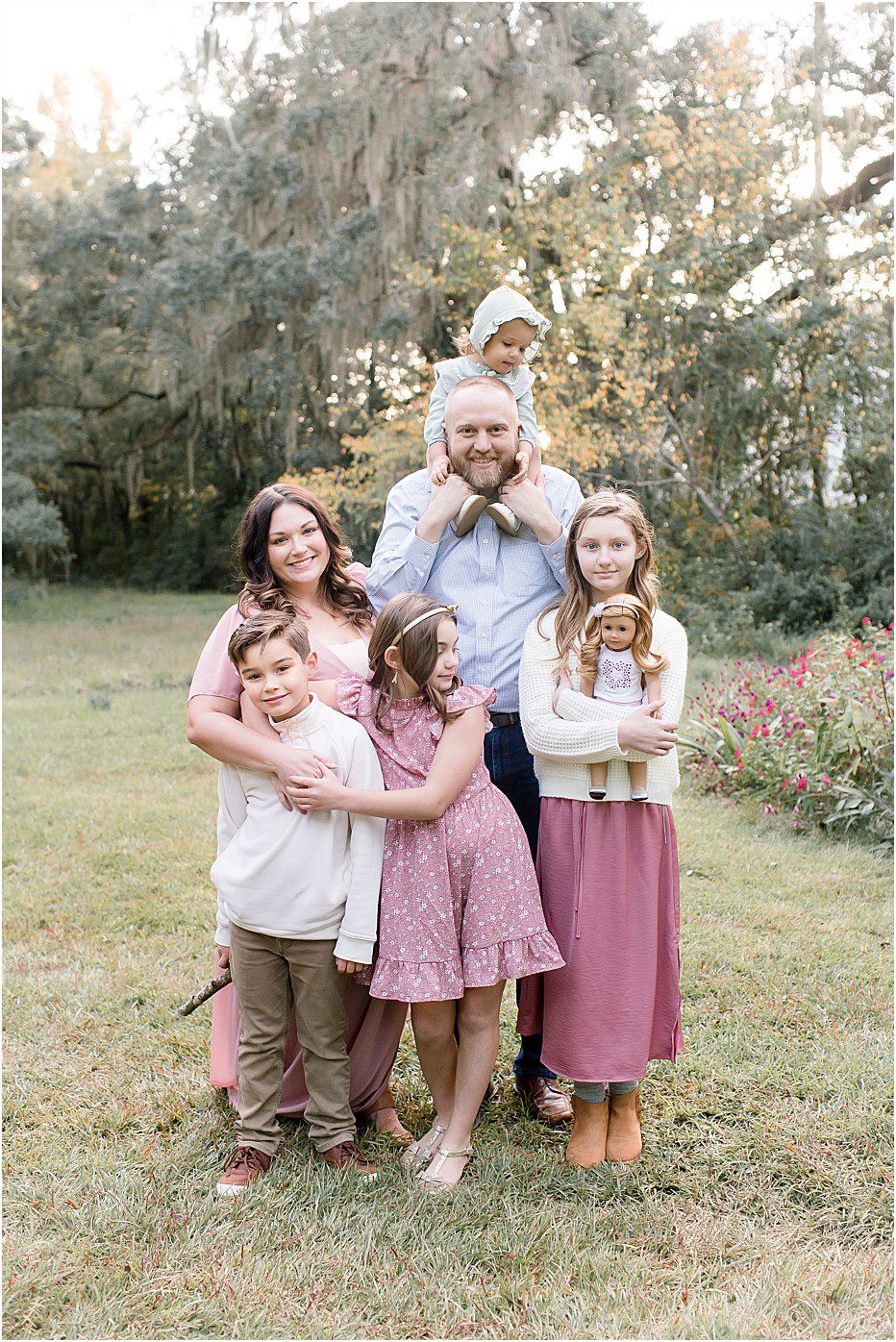 Tallahassee photographer Sarah and her family