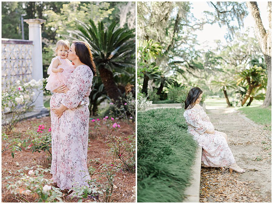 Spring Maternity Photos with a Toddler Sibling 11